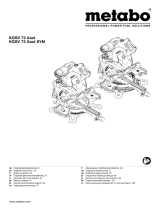 Metabo KGSV 72 Xact SYM Käyttö ohjeet