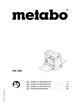 Metabo DH 330 Käyttö ohjeet