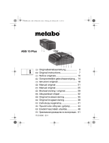 Metabo MAG 28 LTX 32 Käyttö ohjeet