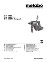 Metabo BHA 36 LTX Compact Käyttö ohjeet