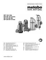 Metabo SP 28-50 S Inox Käyttö ohjeet