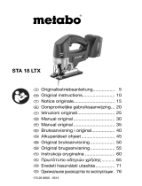 Metabo STA 18 LTX Käyttö ohjeet