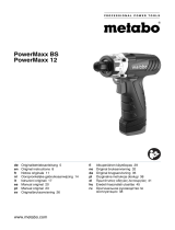 Metabo PowerMaxx BS Käyttö ohjeet