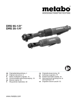 Metabo DRS 95-1/2" Käyttö ohjeet