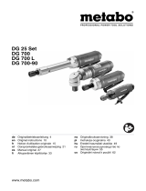 Metabo DG 700-90 Käyttö ohjeet