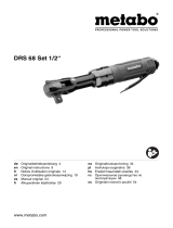 Metabo DRS 68 Set 1/2" Käyttö ohjeet