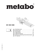 Metabo Router Set FLEXO 500 Käyttö ohjeet