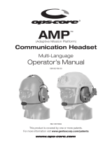 Ops-Core AMP Communication Headset Ohjekirja