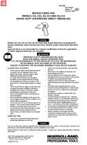 Ingersoll-Rand 212-EU Instructions Manual