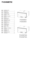 Dometic FO250SA, FO252SA, FO250FSA, FO252FSA Käyttö ohjeet