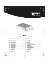 Dometic Kampa Sizzle Käyttö ohjeet