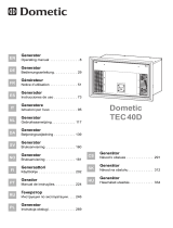 Dometic TEC40D Autostart Käyttö ohjeet