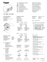 Hager EH 266 User Instructions