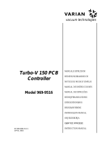 Varian Turbo-V 150 PCB Ohjekirja