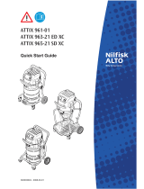 Nilfisk-ALTO ATTIX 963-21 ED XC Ohjekirja