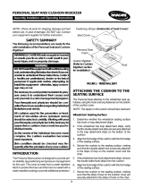 Invacare Personal Seat and Cushion Rigidizer Ohjekirja