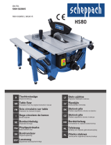 Scheppach HS80 Ohjekirja