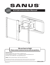 Sanus VLF320 Ohjekirja