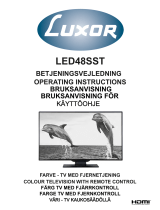 Luxor LED48SST Operating Instructions Manual