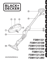 Black Et Decker FSMH1321JSM avec gant vapeur SteaMitt Omistajan opas