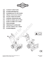 Simplicity SNOWTHROWER, DUAL STAGE BRIGGS AND STRATTON Käyttöohjeet