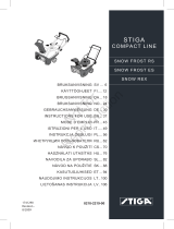 Simplicity STIGA FROST AND REX, SINGLE STAGE SNOWTHROWER Ohjekirja