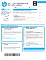 HP Color LaserJet Pro M253-M254 Printer series Omistajan opas