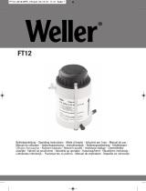 Weller FT12 Operating Instructions Manual
