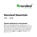 Nanoleaf Essentials Smart A19 Bulb (NL45-0800WT240E27) Ohjekirja