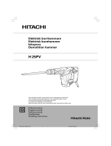 Hitachi H 25PV Handling Instructions Manual