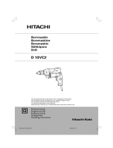 Hitachi D 10VC2 Ohjekirja