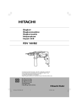 Hitachi FDV 16VB2 Ohjekirja