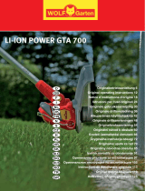 Wolf Garten GTA 700 Original Operating Instructions