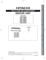 Hitachi RAK-15QPE Ohjekirja