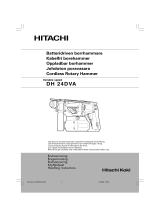 Hitachi DH 24DVA Ohjekirja