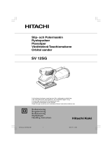 Hitachi SV 12SH Ohjekirja