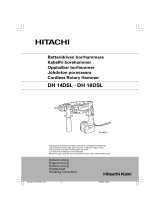 Hitachi DH 18DSL Handling Instructions Manual