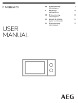 AEG MSB2547D-M Ohjekirja