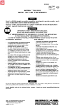Ingersoll-Rand LA413–EU Instructions Manual