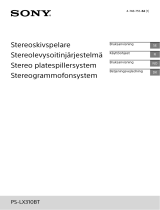 Sony PS-LX310BT Omistajan opas