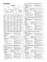 Hitachi UB10DL Ohjekirja