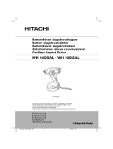 Hitachi WH 14DSAL Handling Instructions Manual