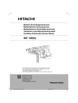Hitachi WF14DSL Ohjekirja