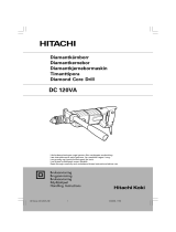 Hitachi DC 120VA Ohjekirja