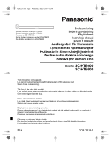 Panasonic SCHTB400EG Käyttö ohjeet