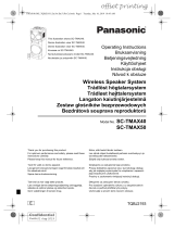 Panasonic SCTMAX50E Käyttö ohjeet