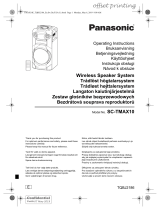 Panasonic SCTMAX10E Käyttö ohjeet