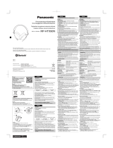 Panasonic RPHTX90NE Käyttö ohjeet