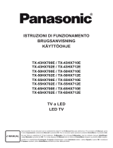 Panasonic TX65HX712E Käyttö ohjeet