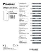 Panasonic WHADC0309J3E5 Käyttö ohjeet